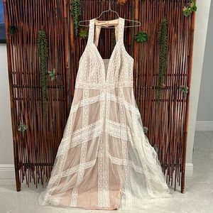 City Chic Boho Chic Plus Size Wedding Gown Size 20